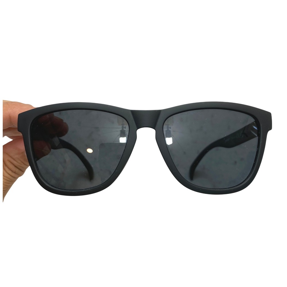 Goodr A Unicorns Calamity Sunglasses Matte Black Polarized Running GOG-BK-BK1-RF